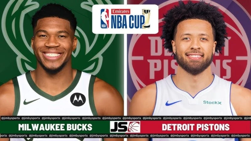 Milwaukee Bucks vs. Detroit Pistons